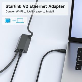 NUEVO! Adaptador Ethernet para Starlink V2