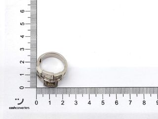 sortija oro 18k con piedra con diamante