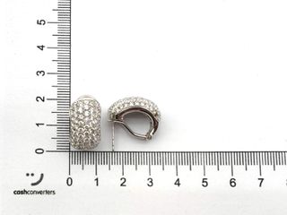 pendientes oro 18k con piedra con diamante