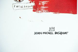 Litografía Jean-Michel Basquiat Ed. Limitada