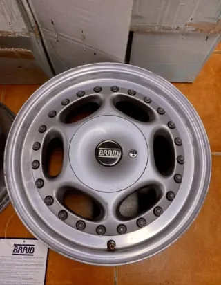 Llantas Braid 4x108 Ford Clásicas 14"