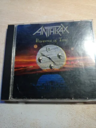 Lote 4 CDs + DVD Anthrax Heavy Metal