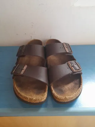 Sandalias Birkenstock Marrones Mujer