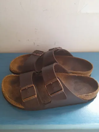 Sandalias Birkenstock Marrones Mujer