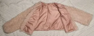 Chaqueta pelo rosa