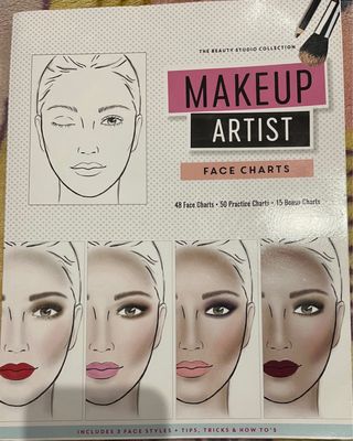 Libro de colorear maquilaje