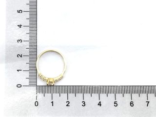sortija oro 18k con piedra con circonita t. 16 (17,84 mm)