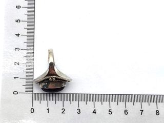 anillo plata 925mm con piedra con circonita