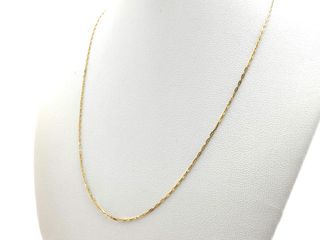 cadena oro 18k 20cm
