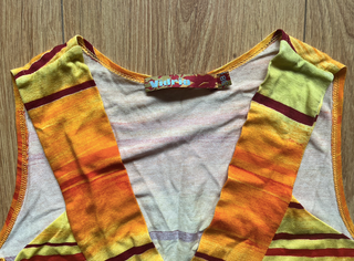 Top camiseta tirantes escote pico cruzado