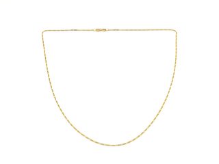 cadena oro 18k 20cm