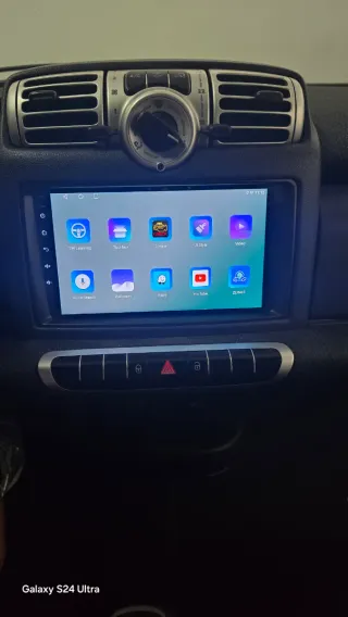 Rádio Smart Fortwo W451 Android 14 com GPS