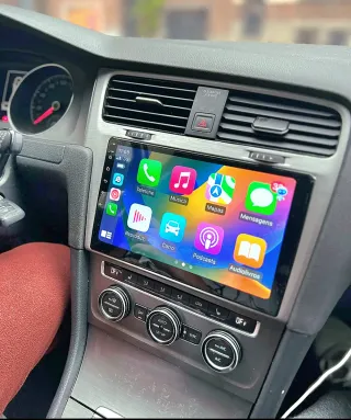 Rádio VW Golf VII Android 14 com GPS (Novo)