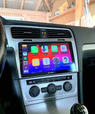 Rádio VW Golf VII Android 14 com GPS (Novo)