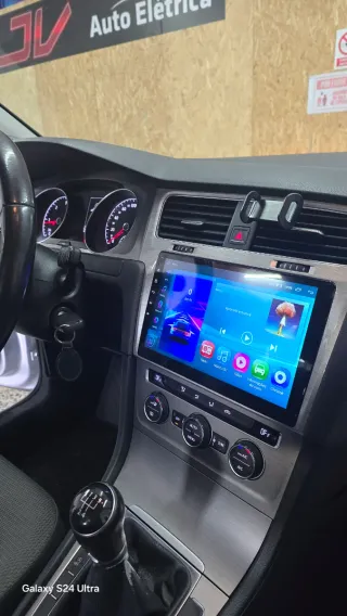 Rádio VW Golf VII Android 14 com GPS (Novo)