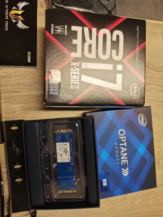 Asus TUF X299 + Intel i7 7800x + 32GB DDR4 + Fuent