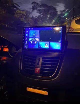 Rádio Peugeot 207 Android 14 com GPS (Novo)