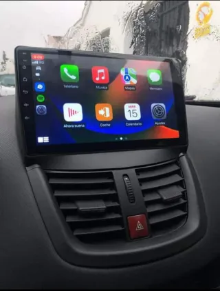 Rádio Peugeot 207 Android 14 com GPS (Novo)