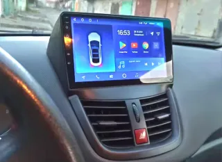 Rádio Peugeot 207 Android 14 com GPS (Novo)