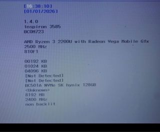 Dell Inspiron 3585 Táctil 256gb