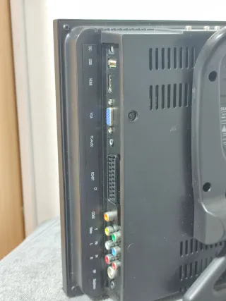 TV Portátil Sunstech Negra