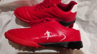 Zapatillas Fútbol Niño Rojas