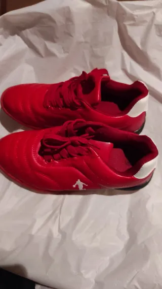 Zapatillas Fútbol Niño Rojas