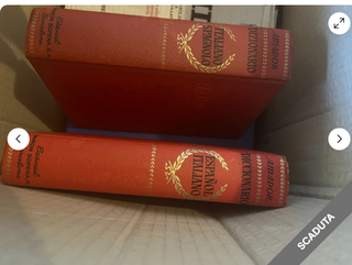 Dizionario italiano-spagnolo viceversa-sopena 1965