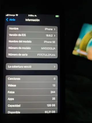 iPhone SE 2020 Rojo 128GB