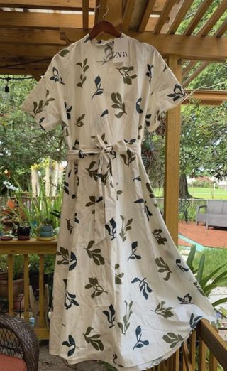 Vestido Zara estampado floral
