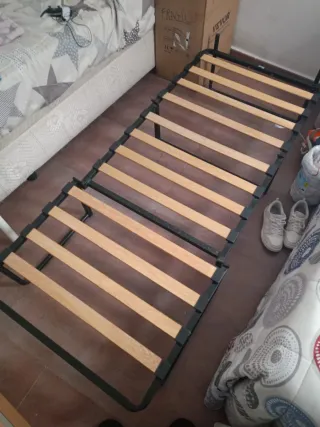 Cama supletoria plegable, no incluye colchón