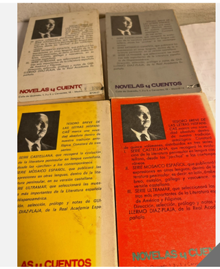 GUILLERMO DIAZ - PLAJA -5 LIBRI - VEDI DESCRIZIONE