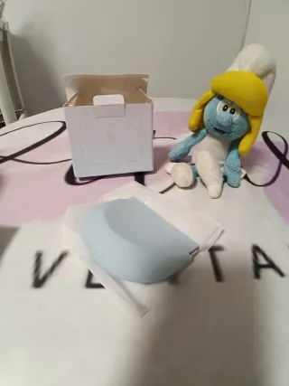 Funda azul para brakets o prótesis