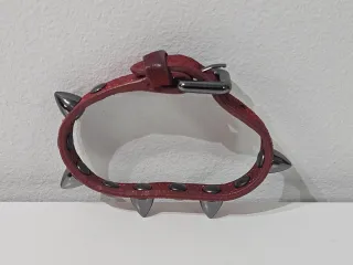 Pulsera Bimba y Lola Roja Tachuelas
