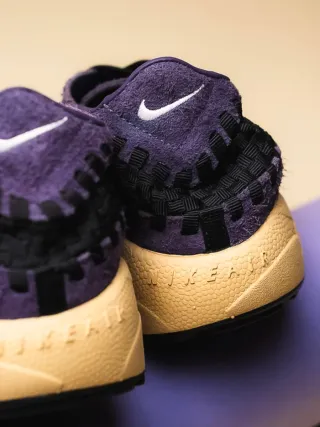 Zapatilla Nike Air Footscape Woven Morado/Beige