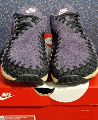 Zapatilla Nike Air Footscape Woven Morado/Beige