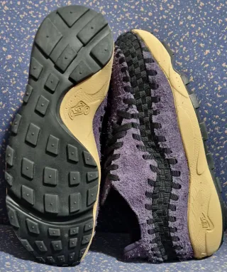 Zapatilla Nike Air Footscape Woven Morado/Beige