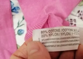 ALCOTT Maglioncino rosa vintage taglia S