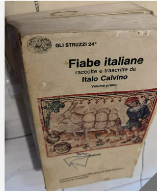 libri usatI Italo Calvino Fiabe Italiane