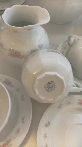 Juego Café/Té Vintage Santa Clara /12 Servicios