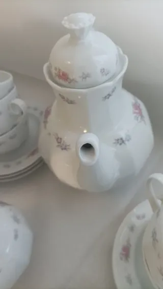 Juego Café/Té Vintage Santa Clara /12 Servicios