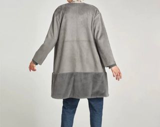 Casaco Zara Cinza