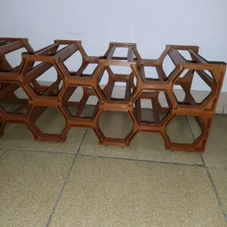 Botellero modular para 28 botellas