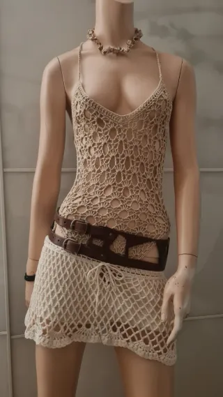 Cintura doppia fibbia in pelle