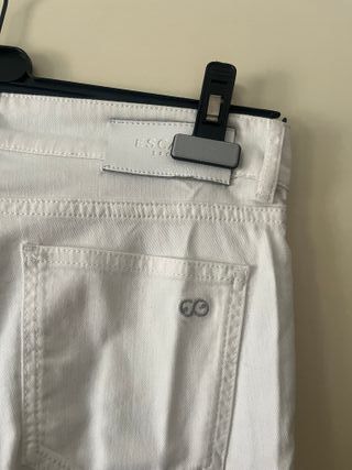 Calças brancas Escada