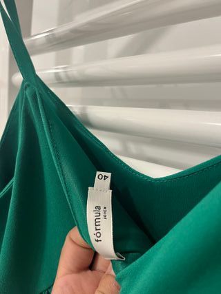 Macacão verde Fórmula Jovem