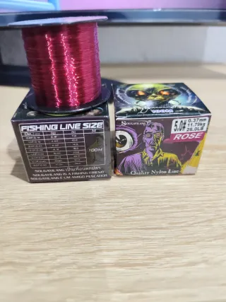 Hilo de Pesca 100m 0.37mm Rose 26LB