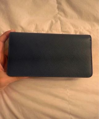 Bolso Prada Piel Saffiano Azul