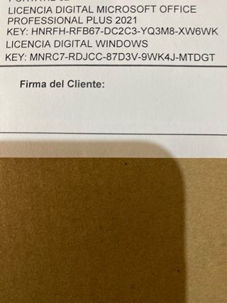 Portátil W & O Plata