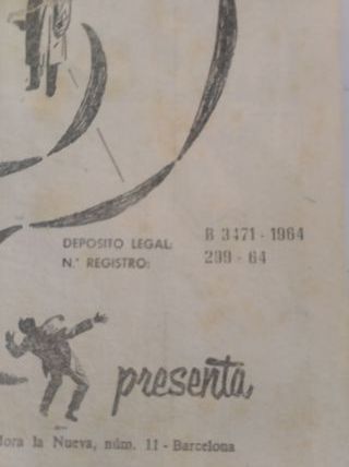 COMIC 1ª PUBLICACION SUSPENSE . 1964